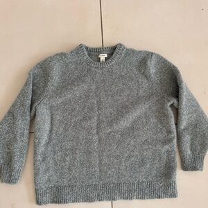 L.L. Bean Heathered Blue Sweater